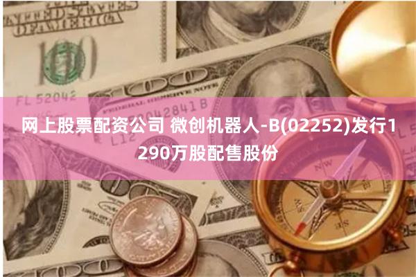 网上股票配资公司 微创机器人-B(02252)发行1290万股配售股份